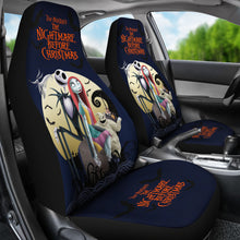 Load image into Gallery viewer, Nightmare Before Christmas Cartoon Car Seat Covers | Jack And Sally With Villains Oogie Boogie Seat Covers Ci092502