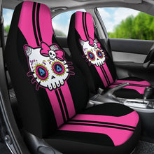 Load image into Gallery viewer, Hello Kitty Halloween Car Seat Covers Kitty Skull Cute Car Acceesories Ci220923-02