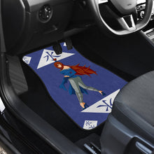 Load image into Gallery viewer, Naruto Car Floor Mats Mizukage Mei Blue Car Mats 03 CarInspirations 3