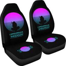 Load image into Gallery viewer, Naruto Anime Car Seat Covers - Uchiha Itachi Sitting Retro Moon Seat Covers Ci101604