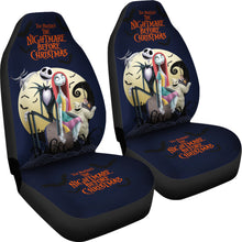 Load image into Gallery viewer, Nightmare Before Christmas Cartoon Car Seat Covers | Jack And Sally With Villains Oogie Boogie Seat Covers Ci092502