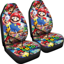 Load image into Gallery viewer, Super Mario Car Seat Covers Custom For Fans Ci221219-05