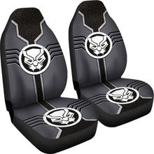 Load image into Gallery viewer, Black Panther Logo Car Seat Covers Custom For Fans Ci230106-03