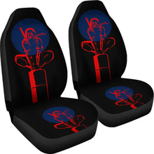 Load image into Gallery viewer, Naruto Anime Car Seat Covers - Uchiha Itachi Sitting Minimalist Red Artwork Seat Covers Ci101603