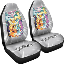 Load image into Gallery viewer, Anime Pokemon Pikachu Car Seat Covers Pokemon Car Accessorries Ci110403