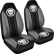 Load image into Gallery viewer, Black Panther Logo Car Seat Covers Custom For Fans Ci221228-05