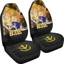 Load image into Gallery viewer, Vegeta Supper Saiyan Dragon Ball Z Car Seat Covers Vegeta Face Car Accessories Ci0819