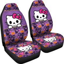 Load image into Gallery viewer, Hello Kitty Halloween Car Seat Covers Kitty Skull Cute Car Accessories Ci220923-01