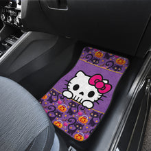 Load image into Gallery viewer, Hello Kitty Halloween Car Floor Mats Kitty Skull Cute Car Floor Mats Ci220923-06