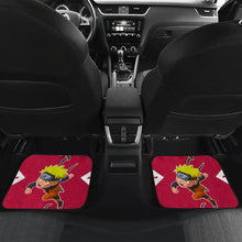 Load image into Gallery viewer, Naruto Car Floor Mats Chibi Naruto Hokage Red Car Mats 02 CarInspirations 5