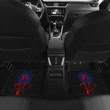 Load image into Gallery viewer, Naruto Anime Car Floor Mats - Uchiha Itachi Sitting Minimalist Red Artwork Car Mats Ci101603