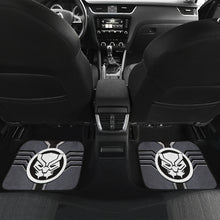 Load image into Gallery viewer, Black Panther Logo Car Floor Mats Custom For Fans Ci230111-03a