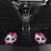Load image into Gallery viewer, Hello Kitty Halloween Car Seat Covers Kitty Skull Cute Car Floor Mats Ci220923-05