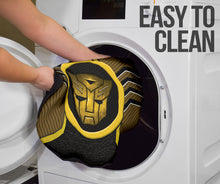 Load image into Gallery viewer, Gold and Black Transformers Autobots Logo Car Seat Covers Custom For Fans Style 1 213101