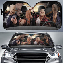 Load image into Gallery viewer, Ghoul Band Car Auto Sun Shade Funny Gift For Metal Rock Fan Universal Fit 174503 - CarInspirations
