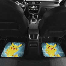 Load image into Gallery viewer, Happy Pikachu Car Floor Mats Pokemon Anime Fan Gift H200221 Universal Fit 225311 - CarInspirations
