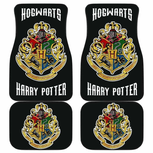Harry Potter Hogwarts Movies Fan Gift Car Floor Mats Universal Fit 051012 - CarInspirations