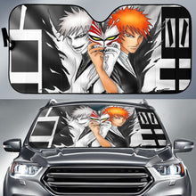Load image into Gallery viewer, Ichigo Kurosaki Art Bleach Car Sun Shades Manga Fan Gift H051820 Universal Fit 072323 - CarInspirations
