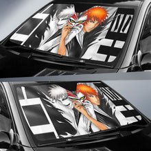 Load image into Gallery viewer, Ichigo Kurosaki Art Bleach Car Sun Shades Manga Fan Gift H051820 Universal Fit 072323 - CarInspirations