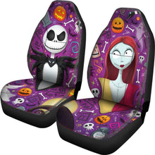 Load image into Gallery viewer, Jack And Sally Car Seat Cover 111130 - CarInspirations