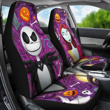 Load image into Gallery viewer, Jack And Sally Car Seat Cover 111130 - CarInspirations