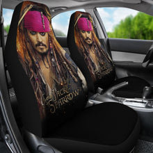 Load image into Gallery viewer, Jack Sparrow Car Seat Covers Pirates Of The Caribbean H042220 Universal Fit 084218 - CarInspirations