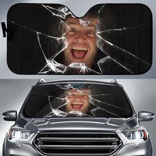 Load image into Gallery viewer, Jack Torrance The Shining Car Auto Sun Shade Horror Windshield Universal Fit 174503 - CarInspirations