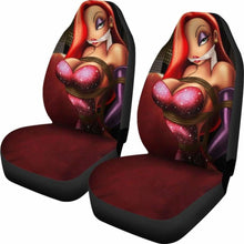 Load image into Gallery viewer, Jessica Rabbit Car Seat Covers 100421 Universal Fit - CarInspirations
