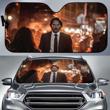 Load image into Gallery viewer, John Wick Walking Auto Sun Shades 918b Universal Fit - CarInspirations