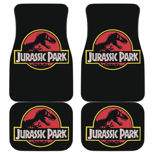 Jurassic Park Art Car Floor Mats Movie Fan Gift Universal Fit 173905 - CarInspirations