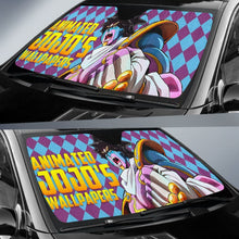 Load image into Gallery viewer, Kujo Jotaro Car Sun Shades JoJo’s Bizarre Adventure Universal Fit 210212 - CarInspirations