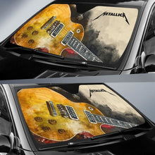 Load image into Gallery viewer, Metallica Car Auto Sun Shade Guitar Rock Band Fan Universal Fit 174503 - CarInspirations