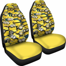 Load image into Gallery viewer, Minion Car Seat Covers Universal Fit 051312 - CarInspirations