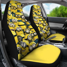 Load image into Gallery viewer, Minion Car Seat Covers Universal Fit 051312 - CarInspirations