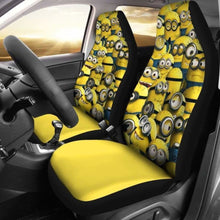 Load image into Gallery viewer, Minion Car Seat Covers Universal Fit 051312 - CarInspirations