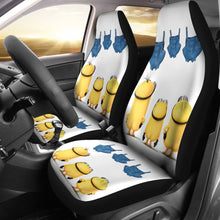 Load image into Gallery viewer, Minion Funny 2020 Seat Covers Amazing Best Gift Ideas 2020 Universal Fit 090505 - CarInspirations