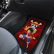 Load image into Gallery viewer, Monkey D. Luffy One Piece Car Floor Mats Manga Mixed Anime Universal Fit 175802 - CarInspirations