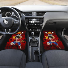 Load image into Gallery viewer, Monkey D. Luffy One Piece Car Floor Mats Manga Mixed Anime Universal Fit 175802 - CarInspirations