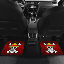 Load image into Gallery viewer, Monkey D. Luffy One Piece Car Floor Mats Manga Mixed Anime Universal Fit 175802 - CarInspirations