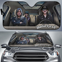 Load image into Gallery viewer, Motorhead Car Sun Shade Rock Band Sun Visor Fan Gift Universal Fit 174503 - CarInspirations
