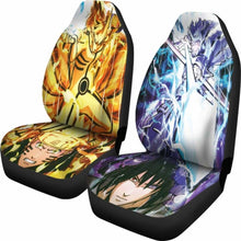 Load image into Gallery viewer, Naruto Vs Sasuke Car Seat Covers Universal Fit 051012 - CarInspirations