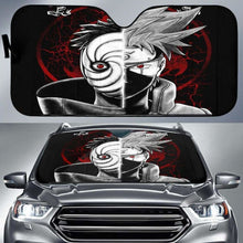 Load image into Gallery viewer, Obito Vs Kakashi Car Sun Shades 918b Universal Fit - CarInspirations