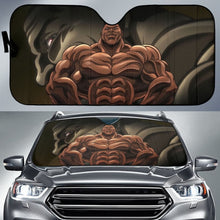 Load image into Gallery viewer, Oliva Full Fight Baki Art Car Sun Shade Anime Fan Gift Universal Fit 173905 - CarInspirations