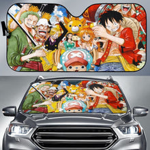 Load image into Gallery viewer, One Peace Family Car Sun Shade Universal Fit 225311 - CarInspirations