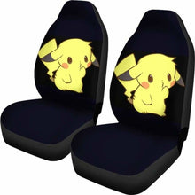 Load image into Gallery viewer, Pikachu Car Seat Covers Universal Fit 051012 - CarInspirations