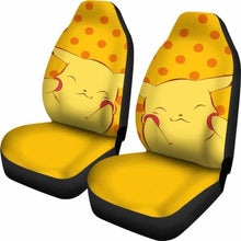 Load image into Gallery viewer, Pikachu Car Seat Covers Universal Fit 051312 - CarInspirations