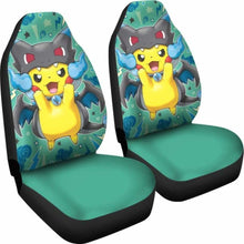 Load image into Gallery viewer, Pikachu Car Seat Covers Universal Fit 051312 - CarInspirations
