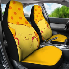 Load image into Gallery viewer, Pikachu Car Seat Covers Universal Fit 051312 - CarInspirations