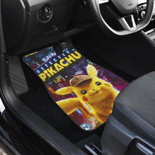 Load image into Gallery viewer, Pikachu Detective Car Floor Mats Pokemon Anime Fan Gift H200221 Universal Fit 225311 - CarInspirations