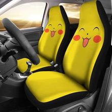 Load image into Gallery viewer, Pikachu Pokemon Car Seat Covers Universal Fit 051312 - CarInspirations